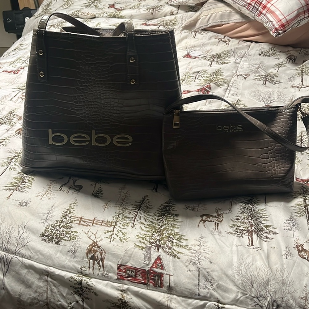 Bebe tan purse